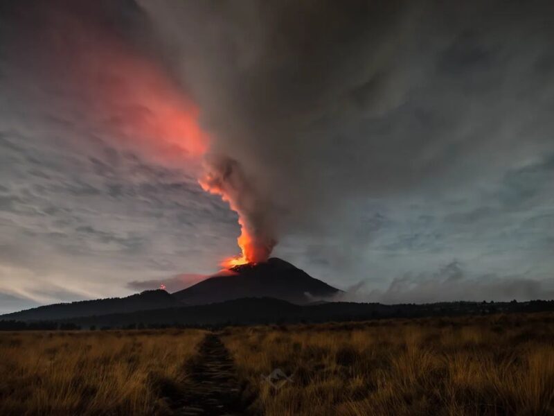 Fotografiando el Popocatépetl: Fotógrafos comparten su experiencia