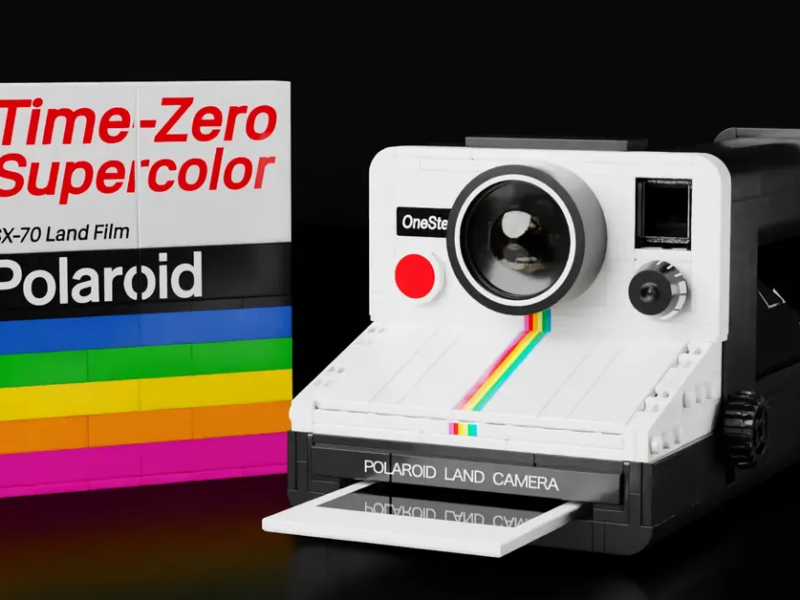 Lego te transporta a los 70 con su Polaroid Onestep SX-70